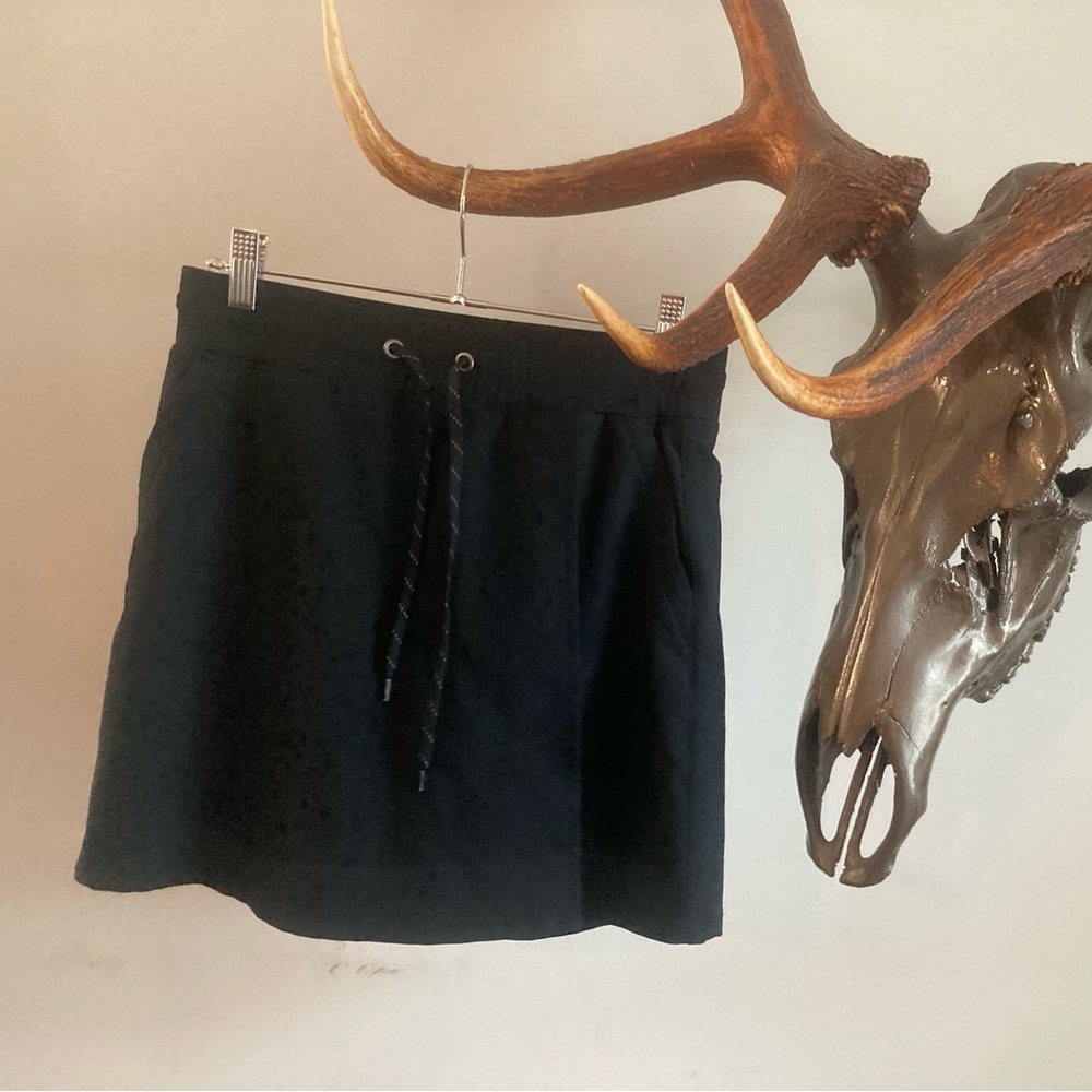 Free Country Black Skirt with Drawstring